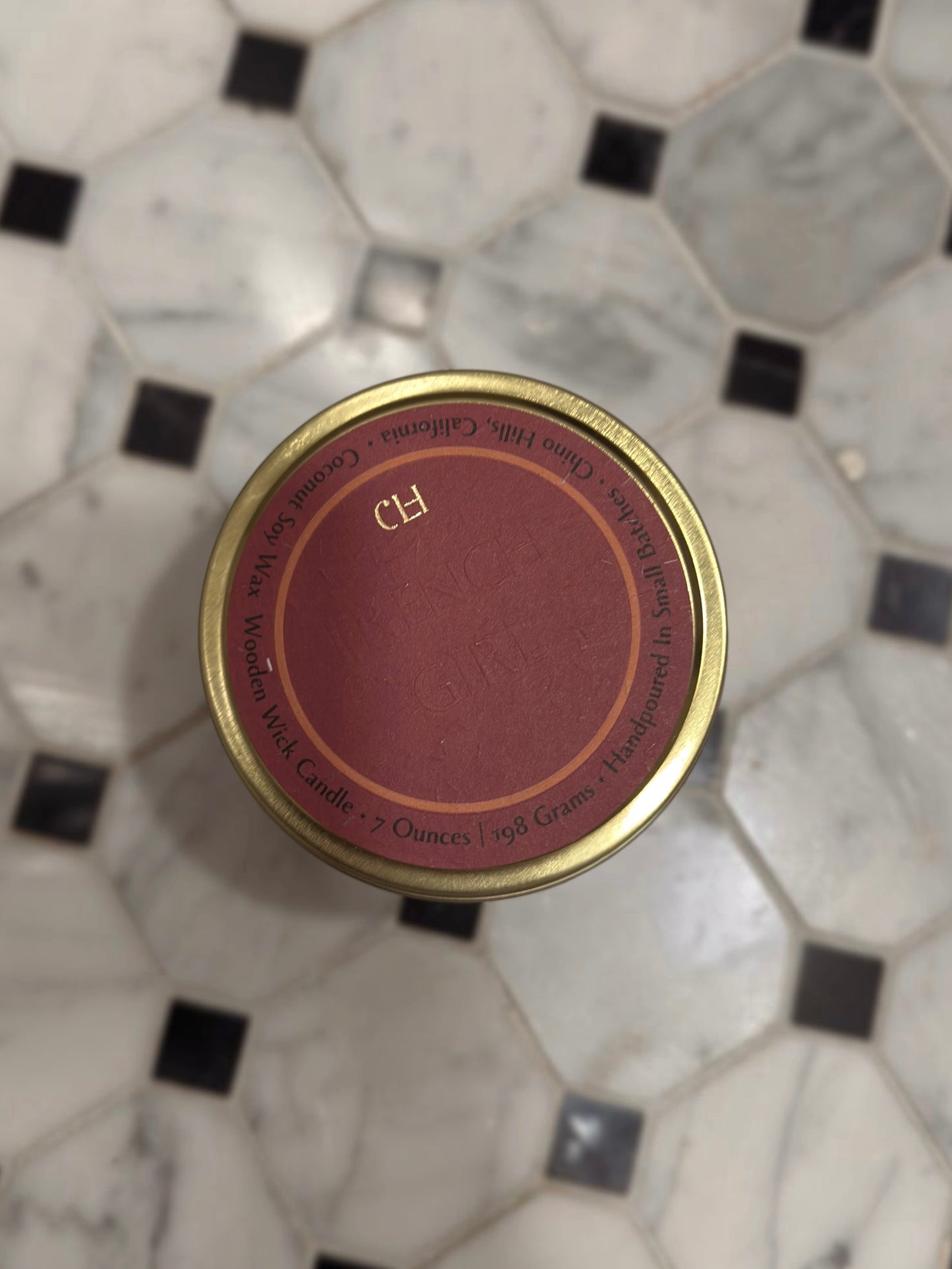 French Girl Travel Candle