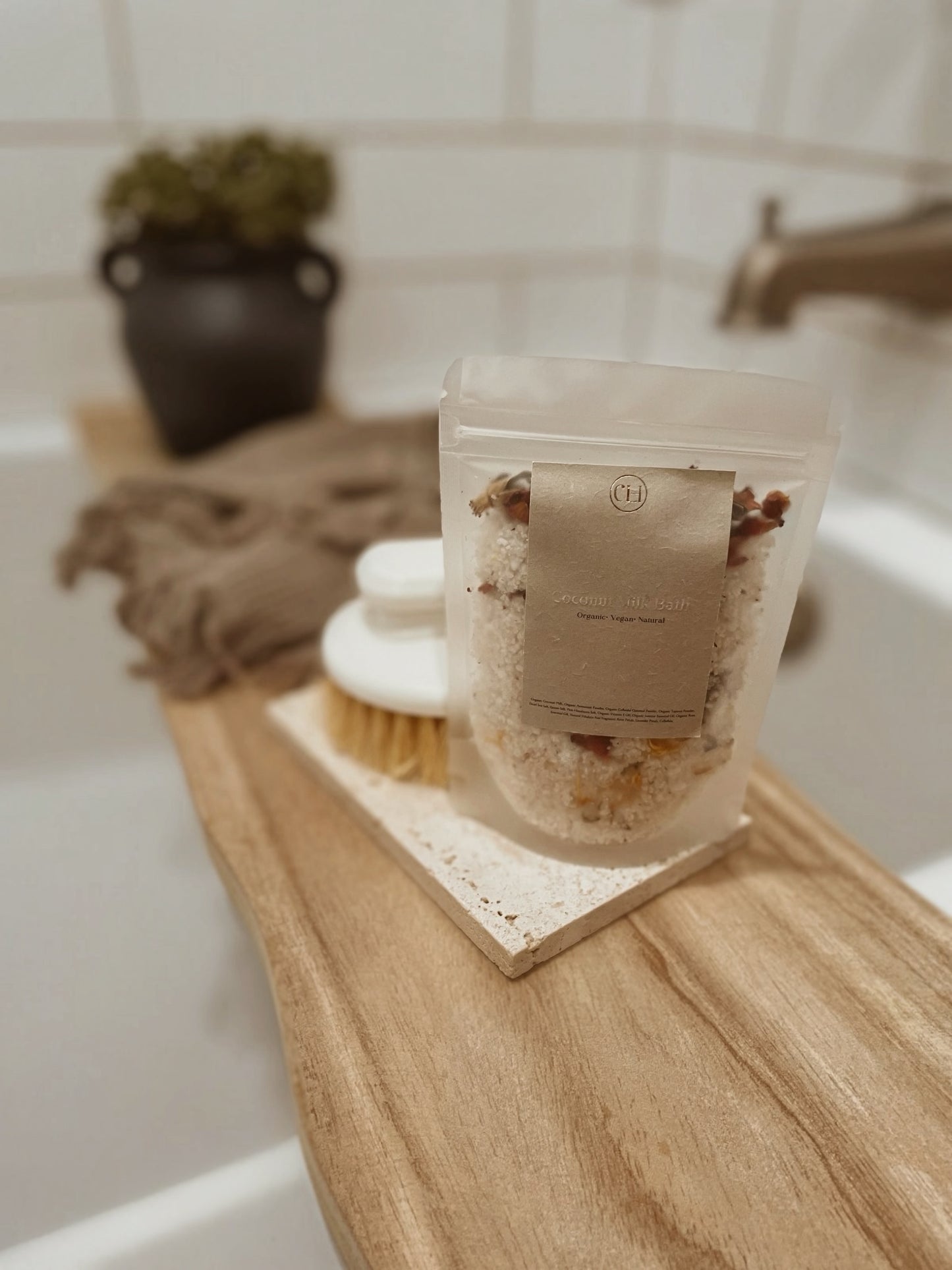 Floral Organic Coconut Milk Bath