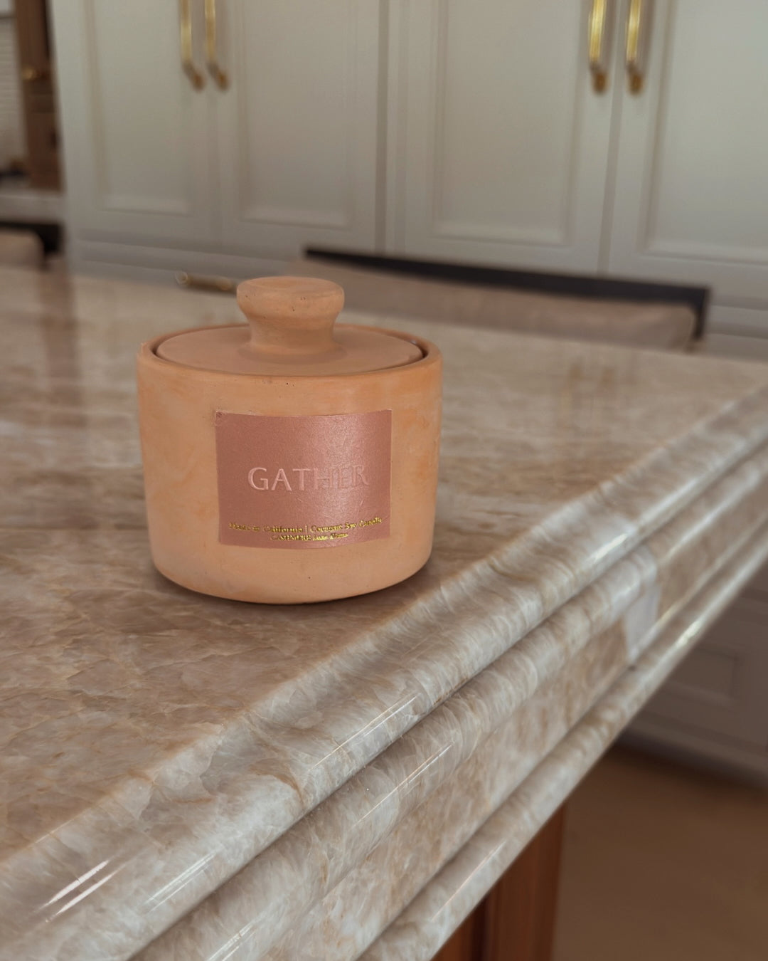 Gather Concrete Luxury Jar Candle