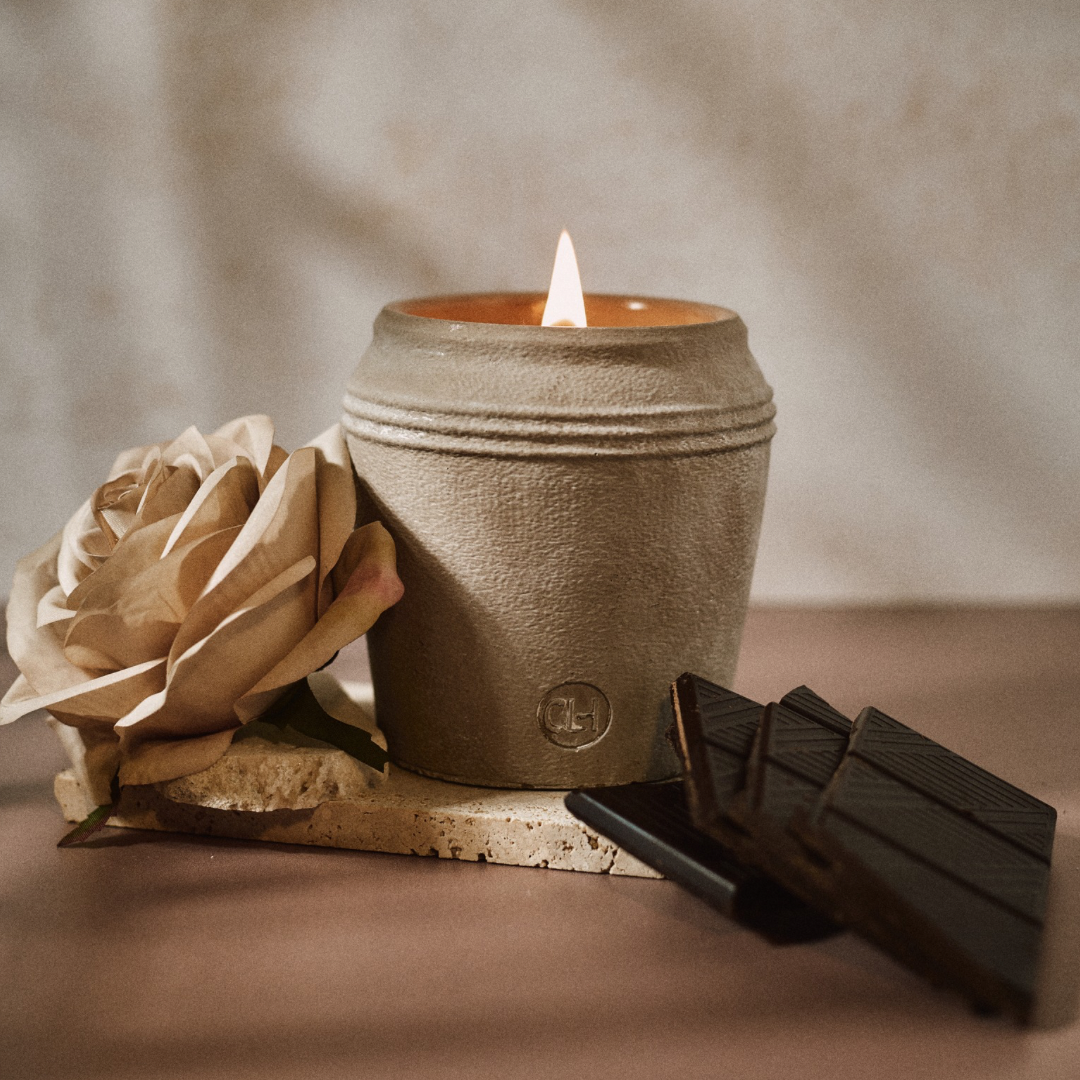 Cashmere Cacao Luxury Concrete Candle