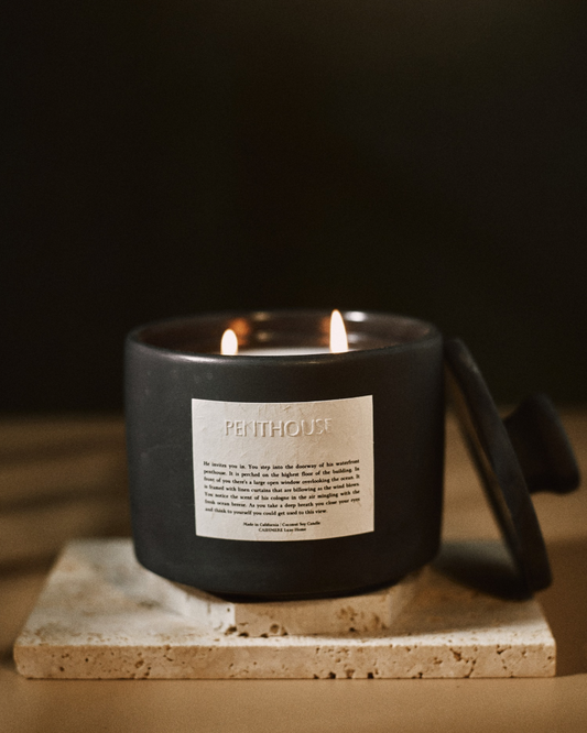 Penthouse Concrete Luxury Jar Candle