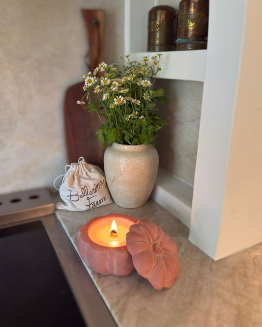 Concrete Heirloom Tomato Luxury Candle
