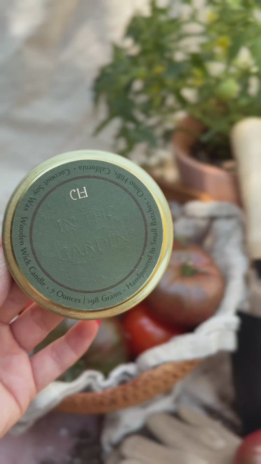 In The Garden Travel Candle